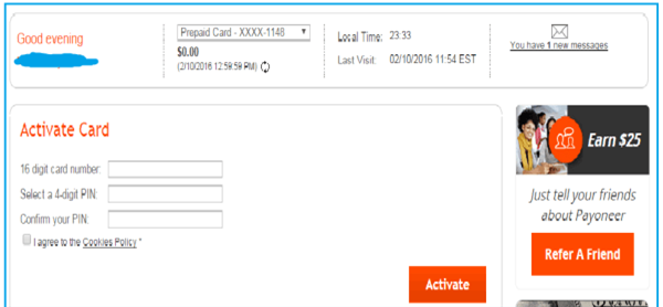 How to Create a Payoneer Account and Get Paid From Fiverr 14 2026 payoneer-step-4
