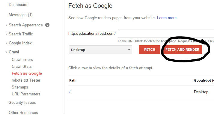 How to Submit a Website to Google and Check Indexing 32 2026 fetch-and-rendered