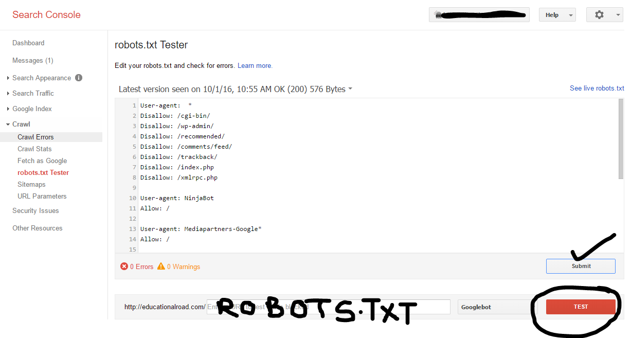 How to Submit a Website to Google and Check Indexing 21 2026 robots