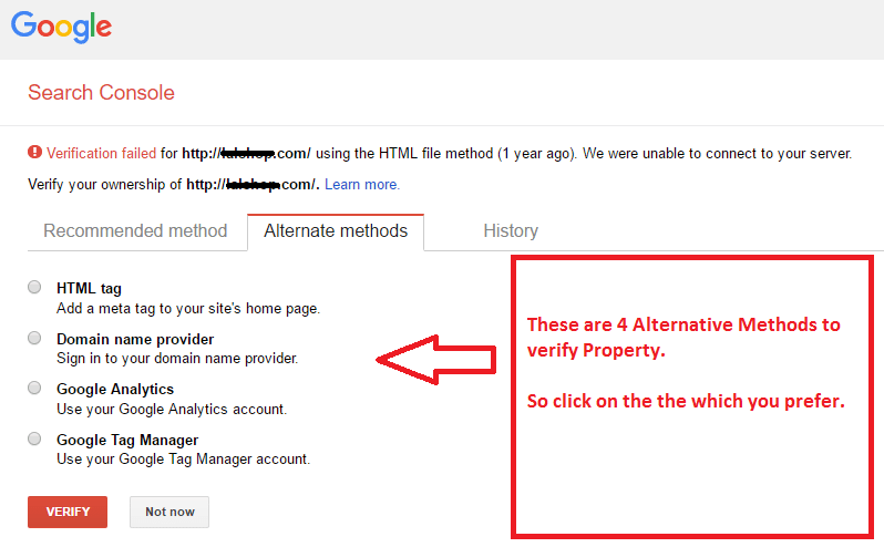 How to Submit a Website to Google and Check Indexing 11 2026 Website Ownership Verification alternative methods