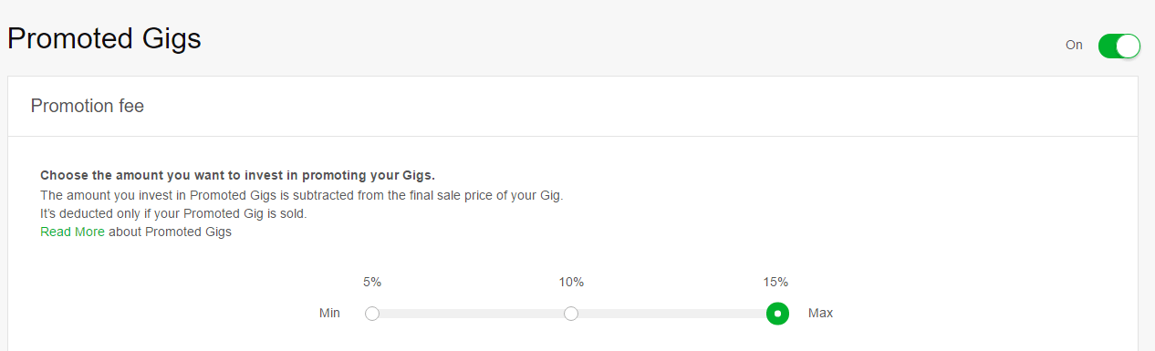 Promoted Gig FAQ