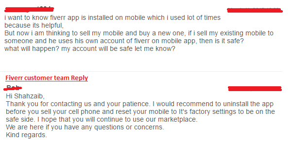 Fiverr users can Sell their Laptop or Mobile Without losing Account. How? 3 2026 Fiverr about selling Cellphone