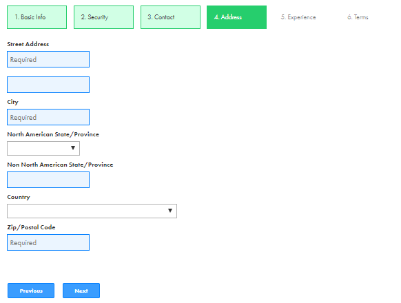 Create a Max Bounty Account Max bounty Account Address, Create a Max Bounty Account
