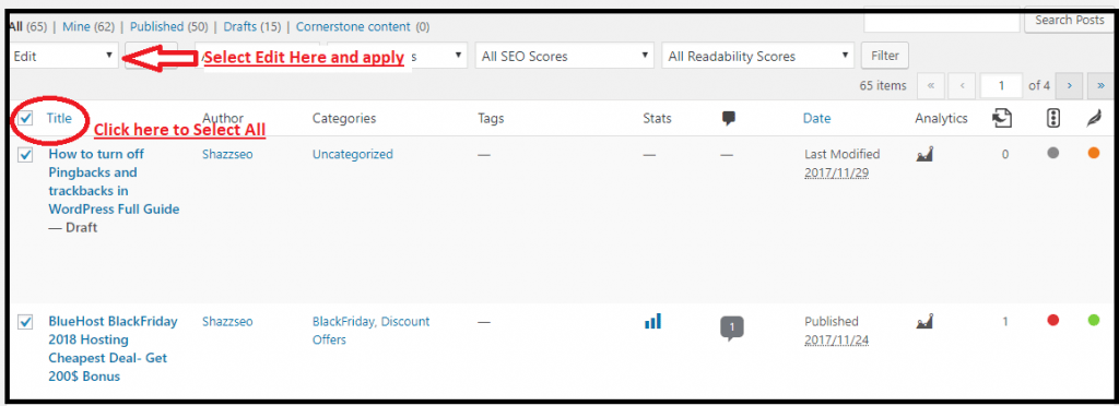 How to turn off Pingbacks and trackbacks in WordPress Easily 5 2026 Click here to select all