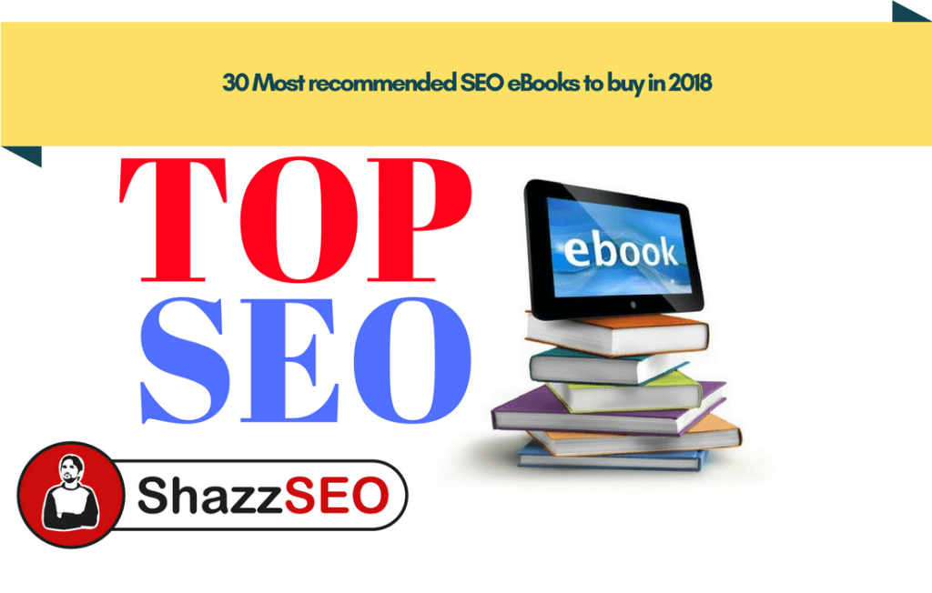 30 Most recommended SEO eBooks to buy in 2018