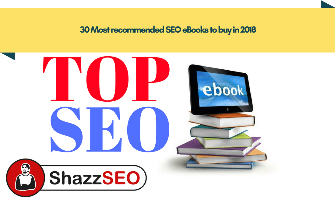 30 Most recommended SEO eBooks to buy in 2018