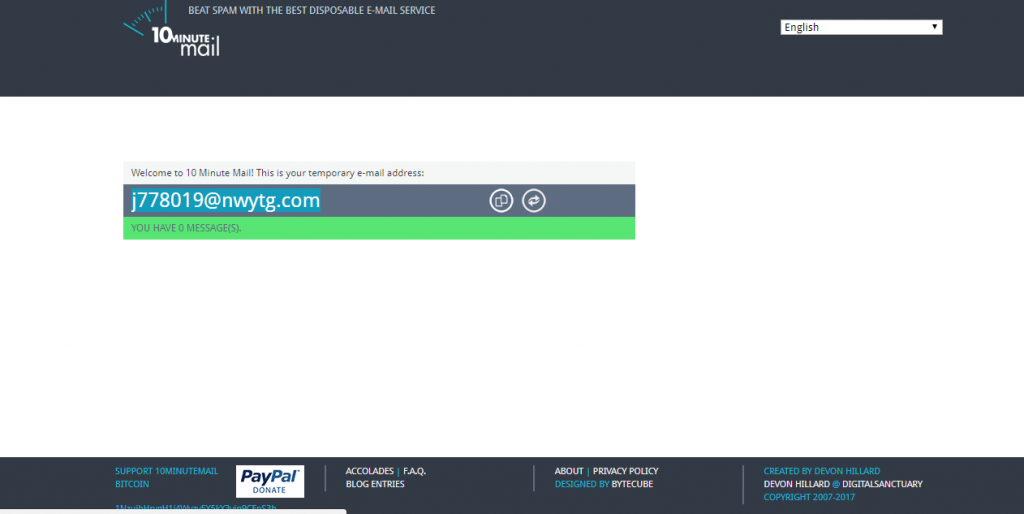 Top 5 Temporary Email Services: Protect your inbox from Spam 5 2026 Screenshot 12 2026