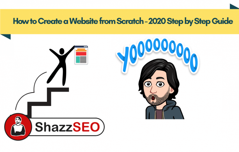 How to Create a Website from Scratch 2020 Step by Step Guide