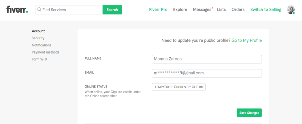 How to change Fiverr username? Simple Step by Step Guidance 3 2026 How to change Fiverr username