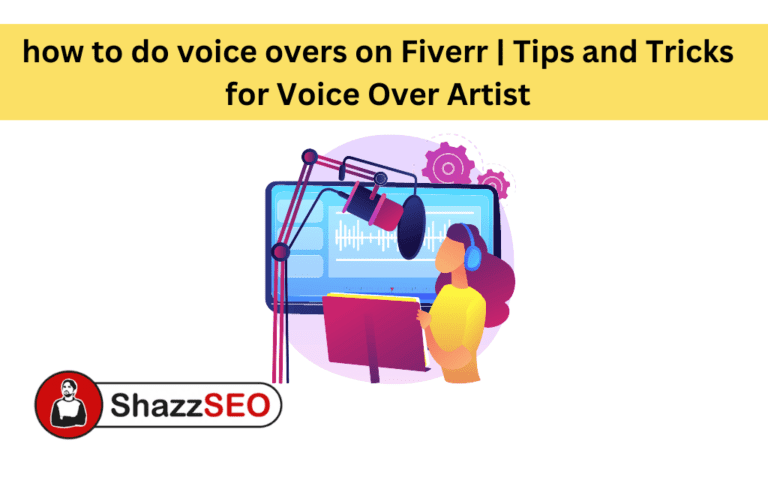 how to do voice overs on Fiverr Tips and Tricks for Voice Over Artist